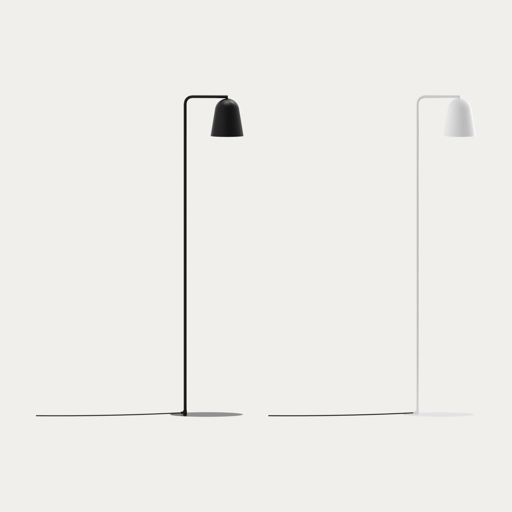 lampadaire Tessa en deux finitions