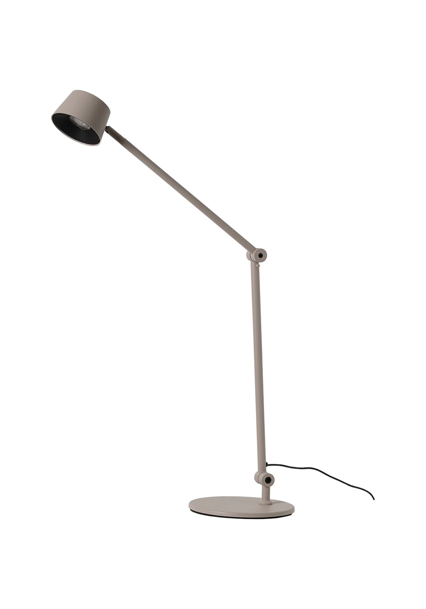 Lampe à poser Direction Table T1 LED articulée par Antidark lampe à poser Direction Table Antidark gris mat