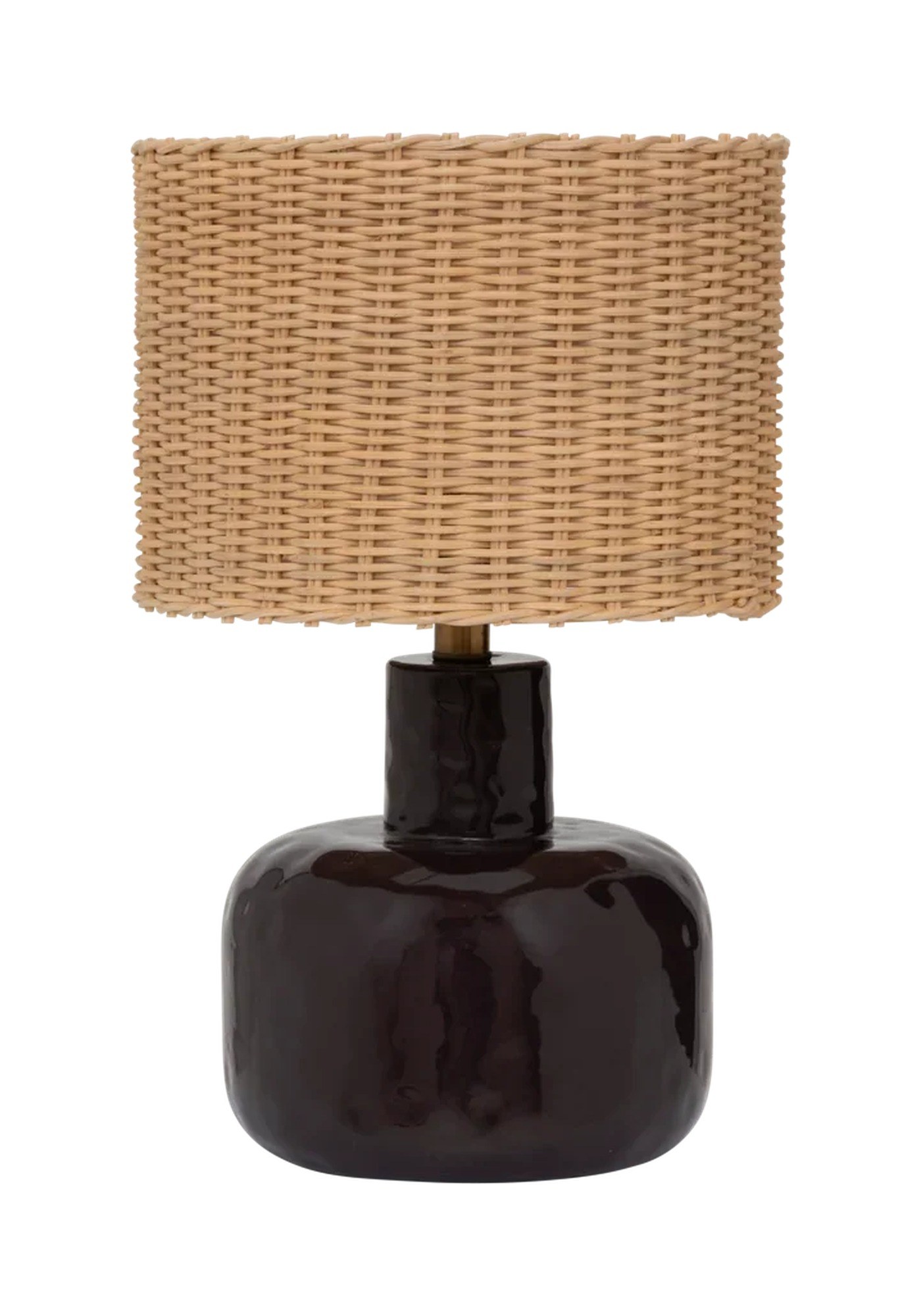 Lampe à poser Vriden par Urban Nature Culture, céramique et osier lampe à poser osier Vriden Urban Nature Culture