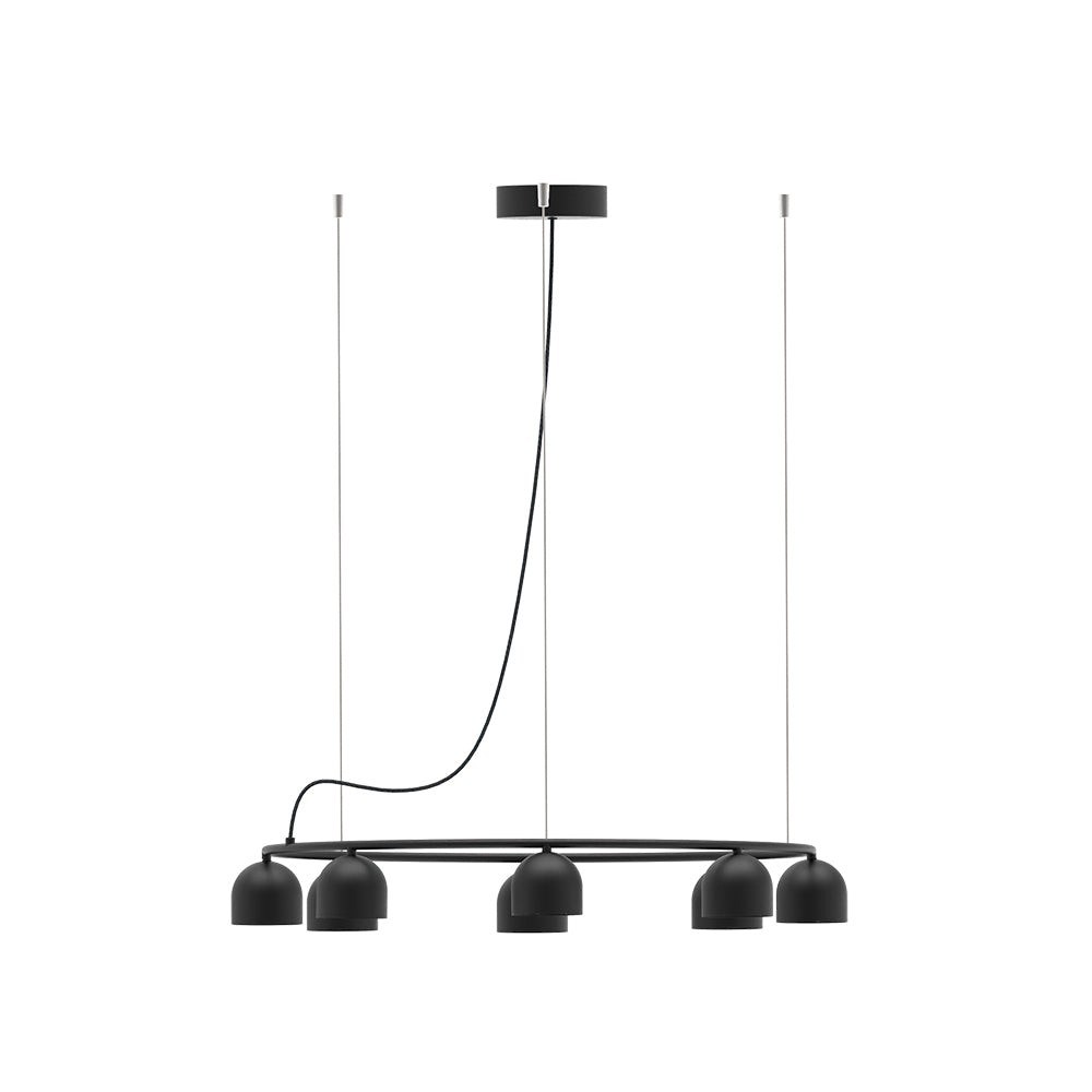 lustre circulaire Rio noir