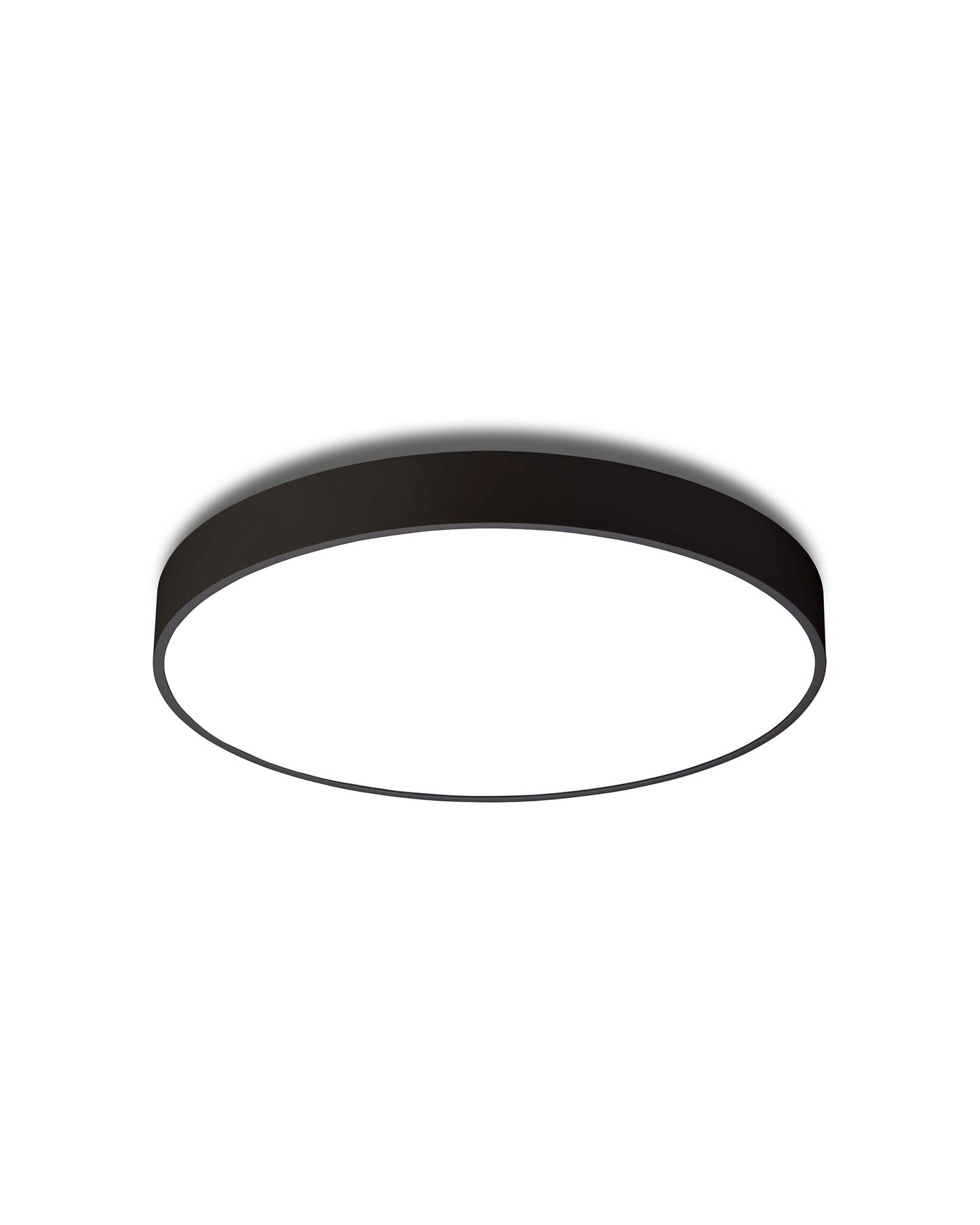 Plafonnier Luna LED à diffuseur opale (C260, C350, C450) par Antidark plafonnier Luna LED Antidark C350 en finition noir
