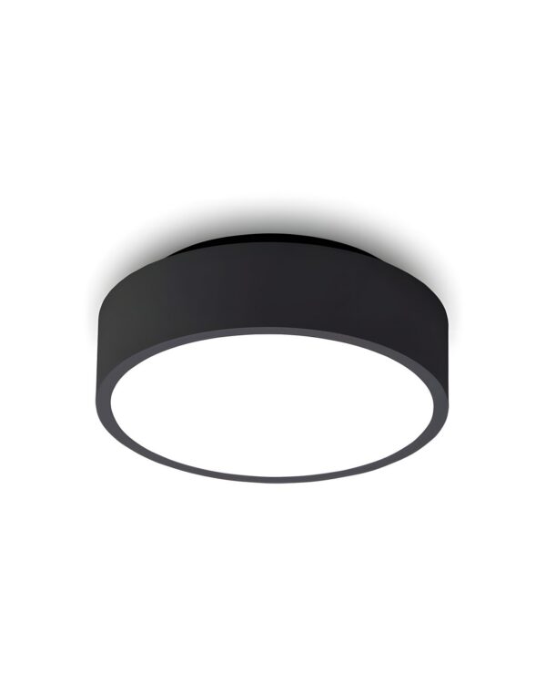 plafonnier Moon C160 Antidark en finition noir