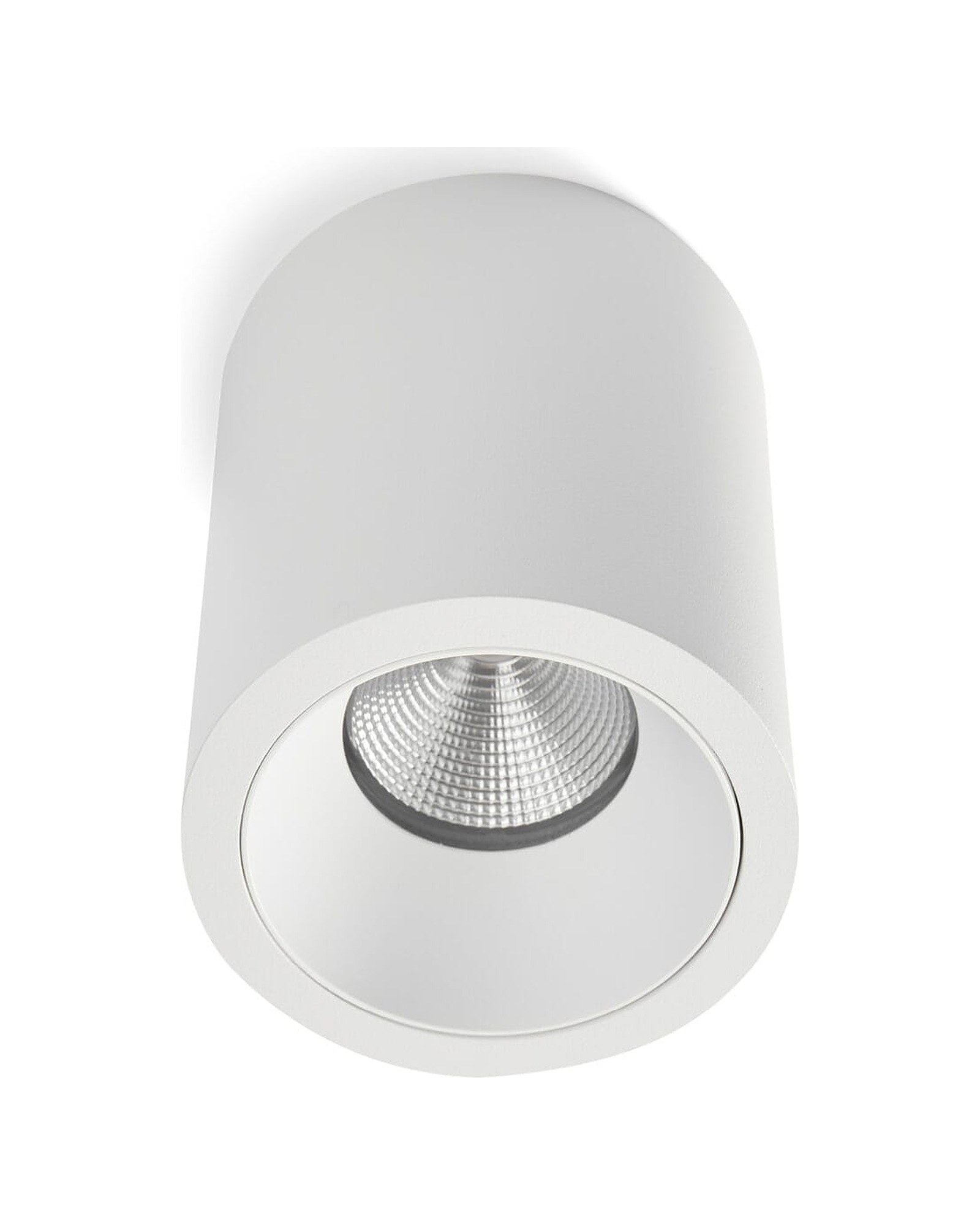 plafonnier Tube Ceiling Antidark LED en finition blanc, packshot fond blanc
