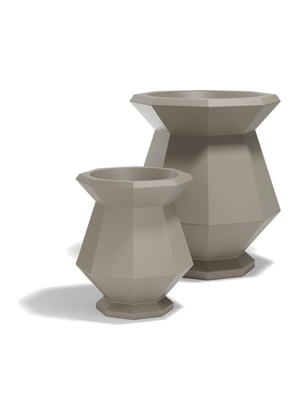 pot lumineux Kashi Vondom, deux tailles de pots Origami