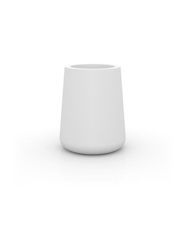 pot pour olivier Ulm Vondom pot rond haut Ø74 cm coloris blanc