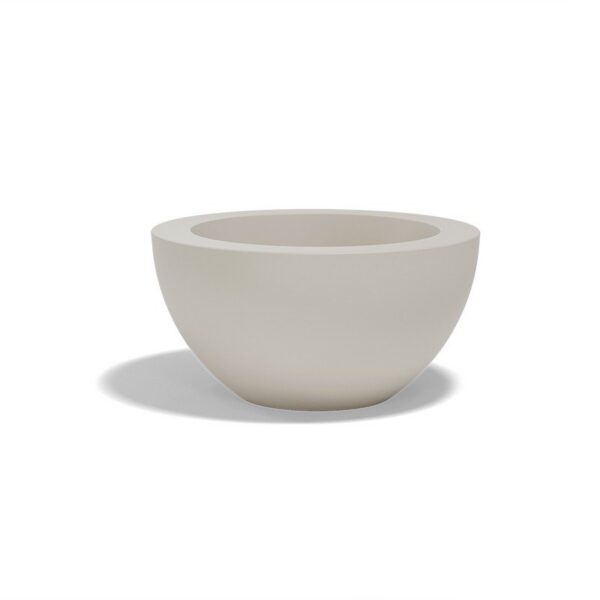 pot rond extérieur design pot demi-sphère Vondom vue produit