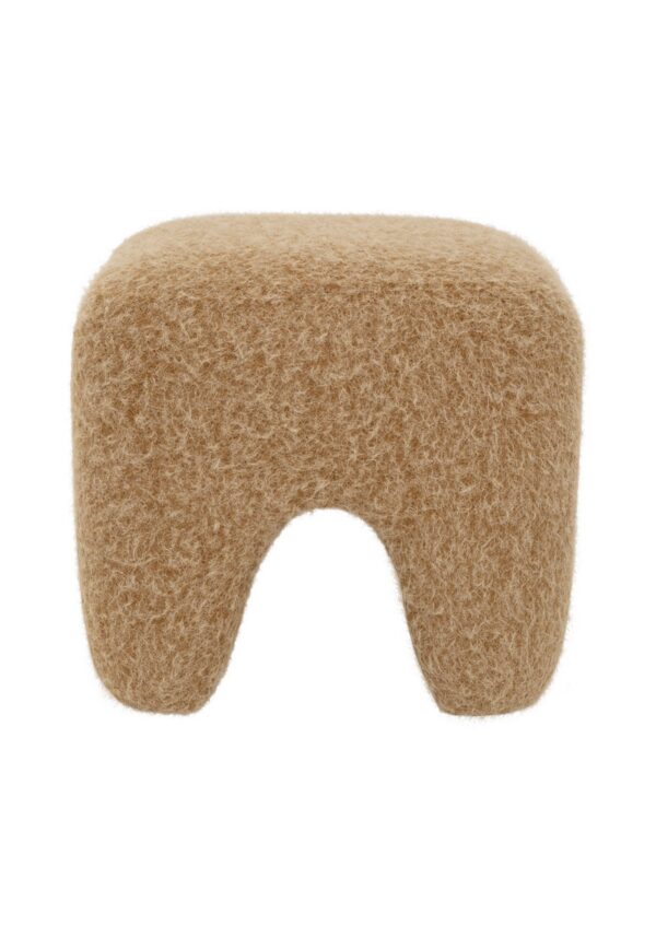 pouf Kira Urban Nature Culture, version brossée sur fond blanc