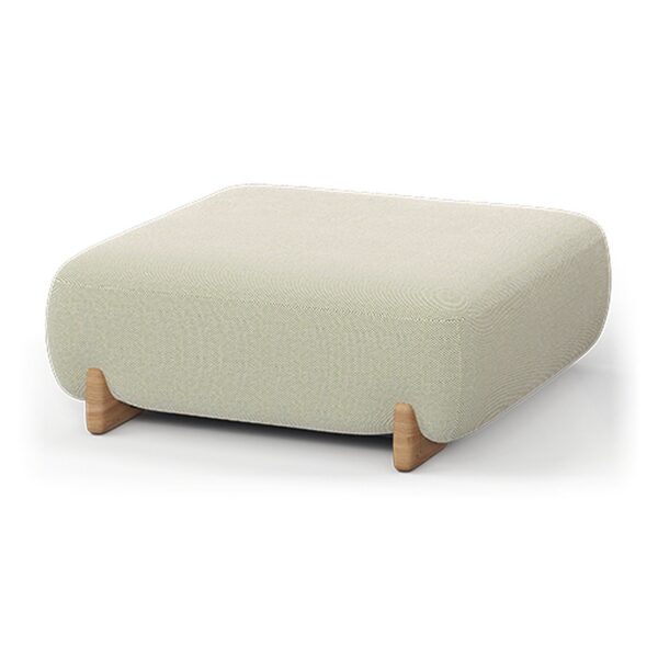 pouf Milos Vondom taille M, coloris crème