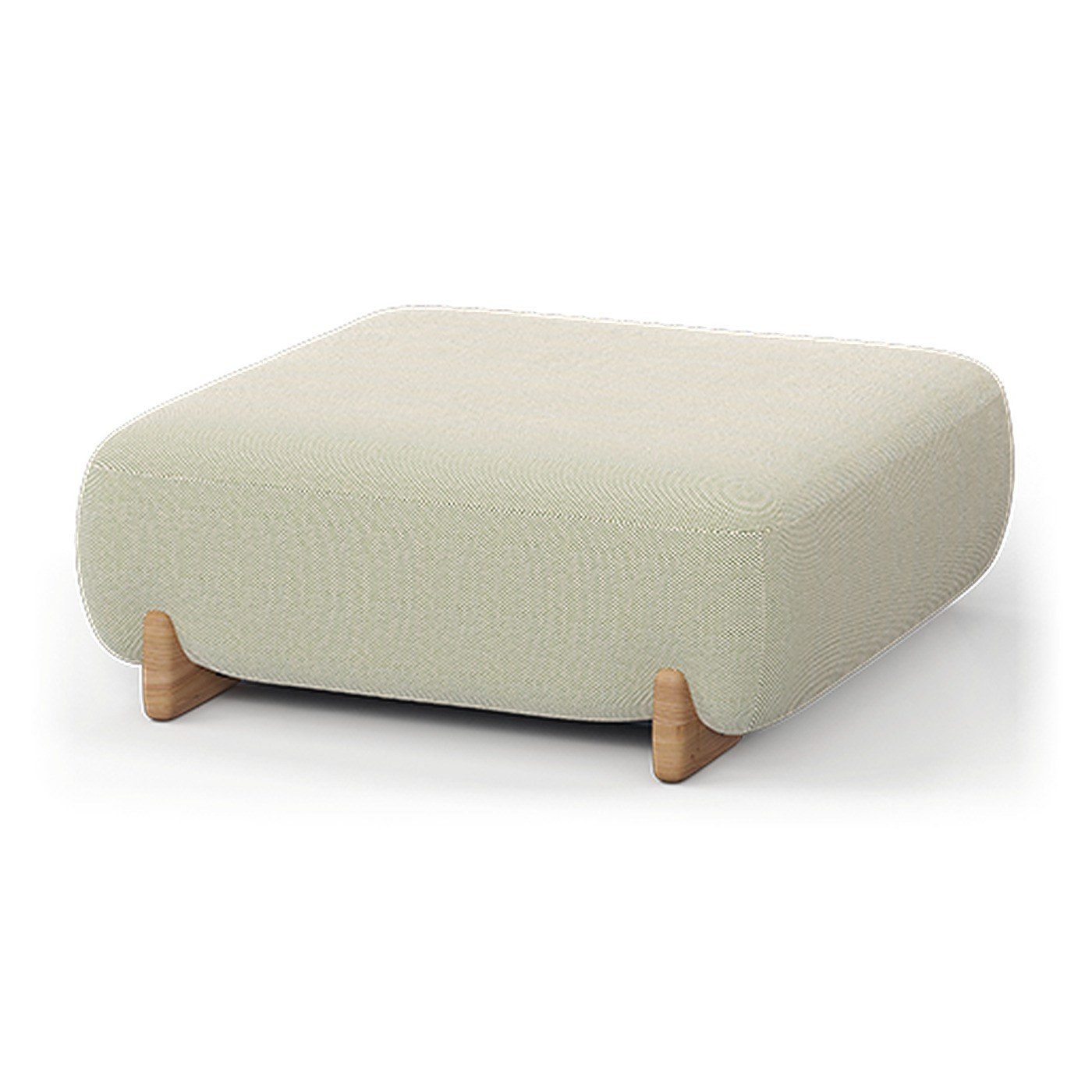 pouf Milos Vondom taille M, coloris crème