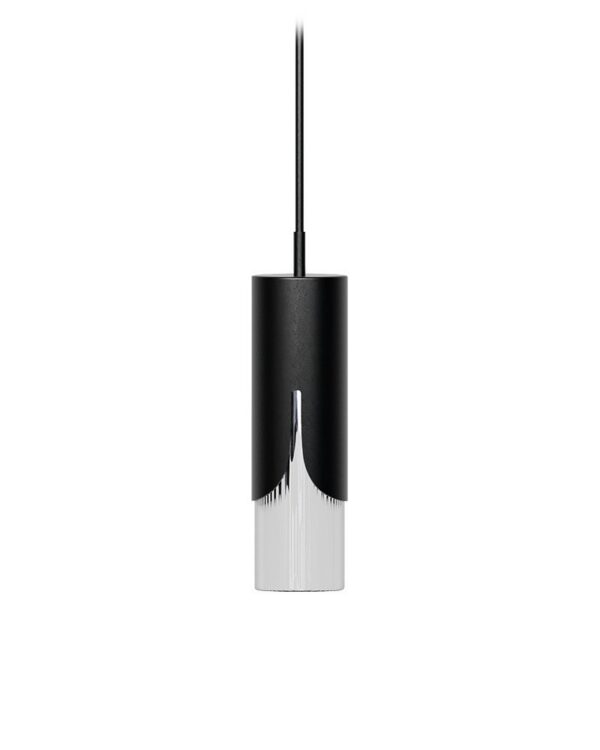 suspension Bisel taille M, noir mat, câble textile de 1,5 m