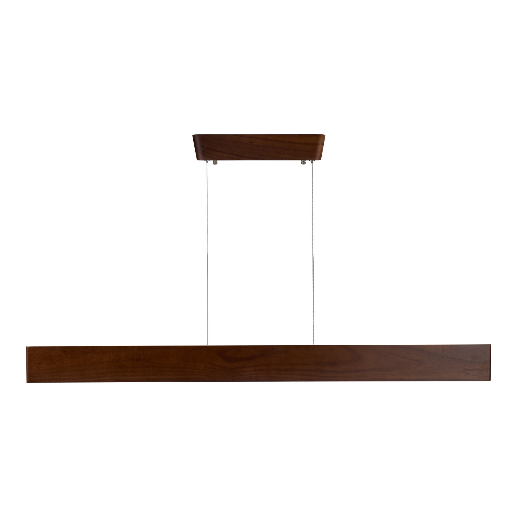 Suspension Flora 150 LED en bois par Antidark suspension Flora 150 LED en bois, finition noyer