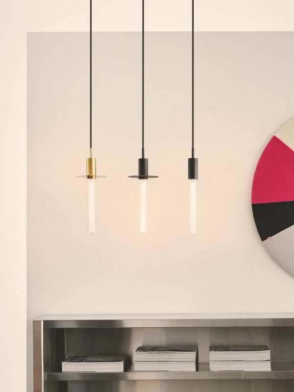 suspension Liberty Pendant Design by Us, trois suspensions en série