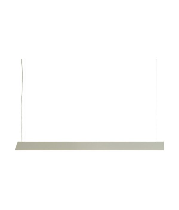 suspension linéaire Slim blanc brillant, longueur 1 à 6 m