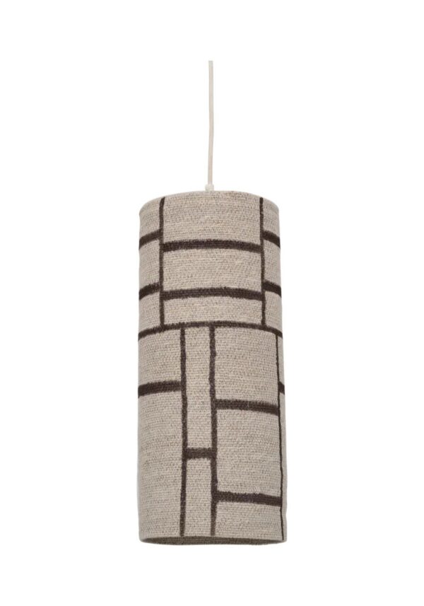 suspension Nene Urban Nature Culture en herbe marine moka, fond blanc