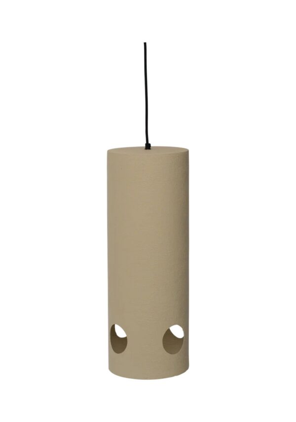 suspension Shania Urban Nature Culture en fer brume de mer, fond blanc
