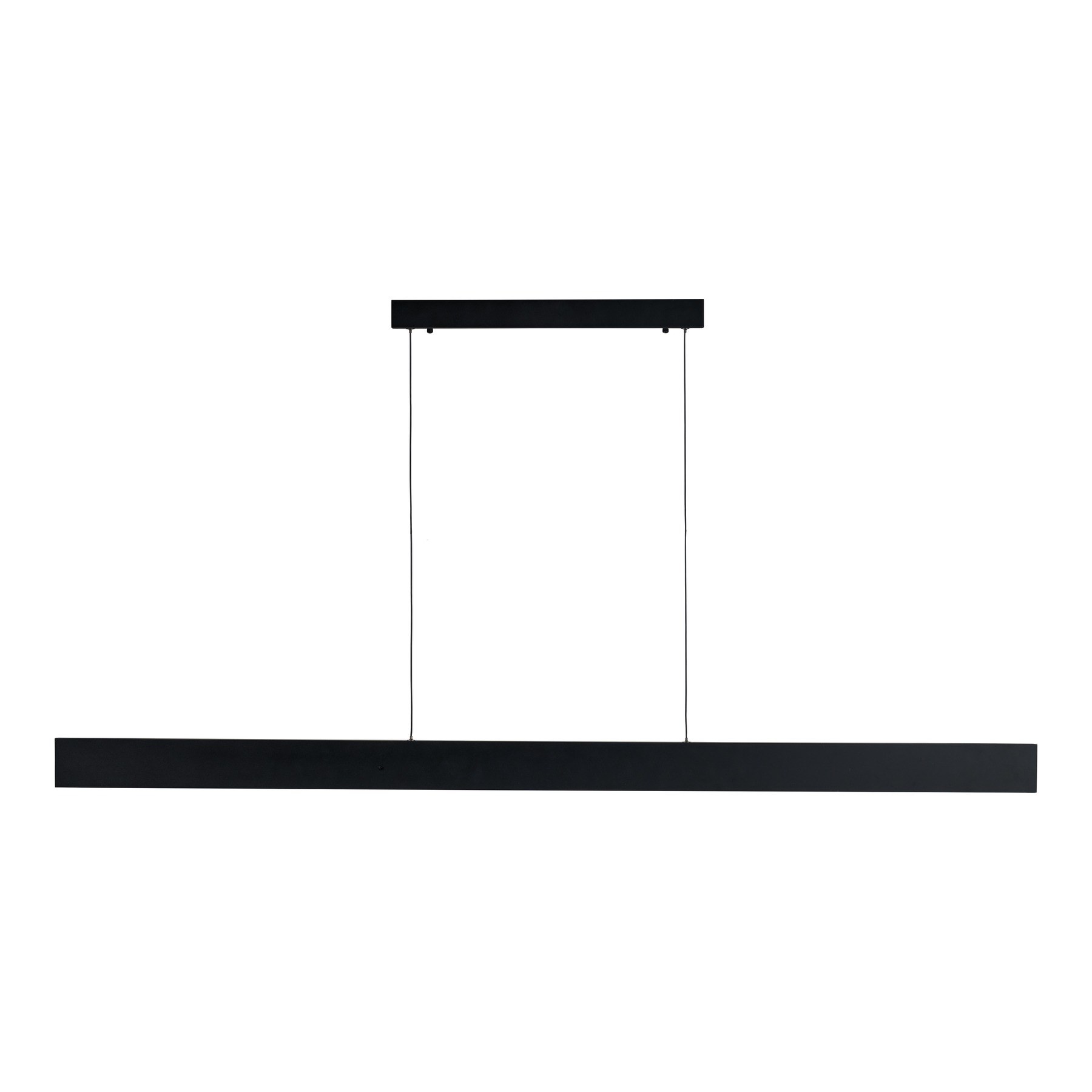 suspension Superior 160 LED en aluminium noir