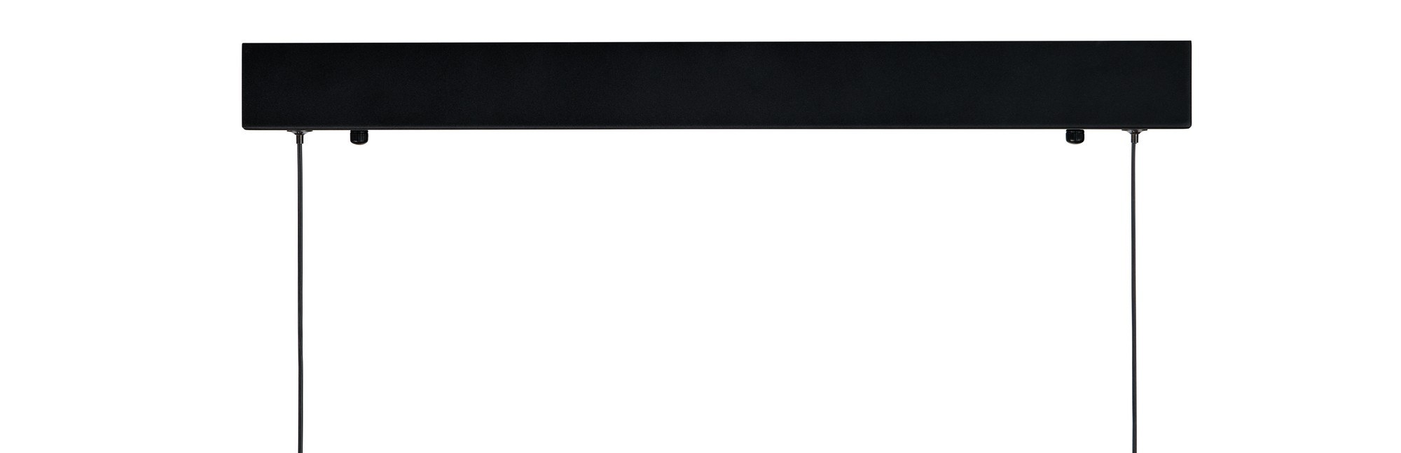 Suspension Superior 160 LED en aluminium par Antidark suspension Superior 160 LED, baldaquin et câbles de suspension