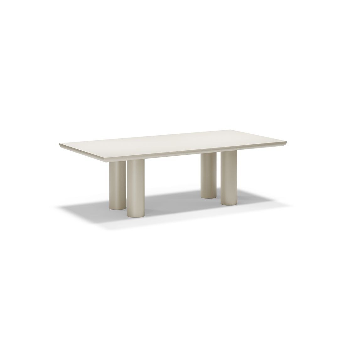 table à manger Gum Vondom coloris écru