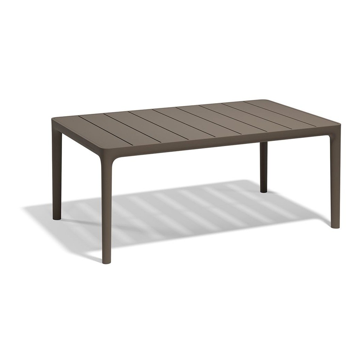 Table basse Africa en polypropylène au design contemporain par Eugeni Quitllet x Vondom table basse Africa Vondom coloris Taupe