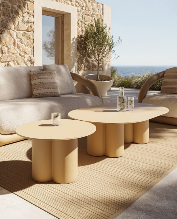 table basse Mel Vondom en situation, photo d'ambiance