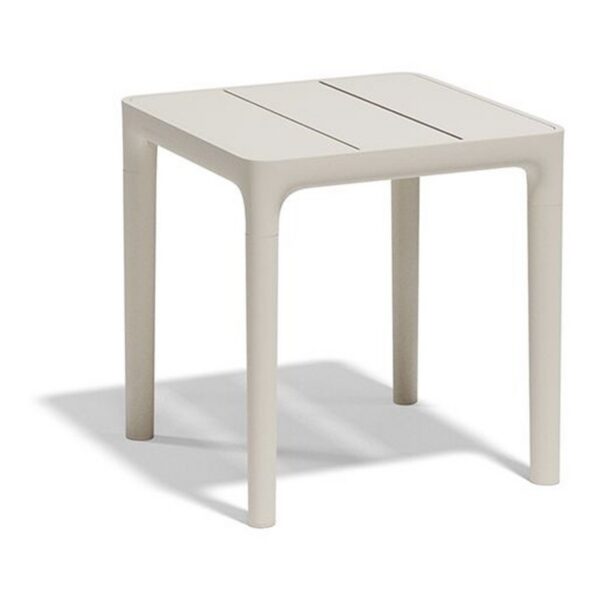 table d'appoint Africa Vondom coloris écru, Sans tablette