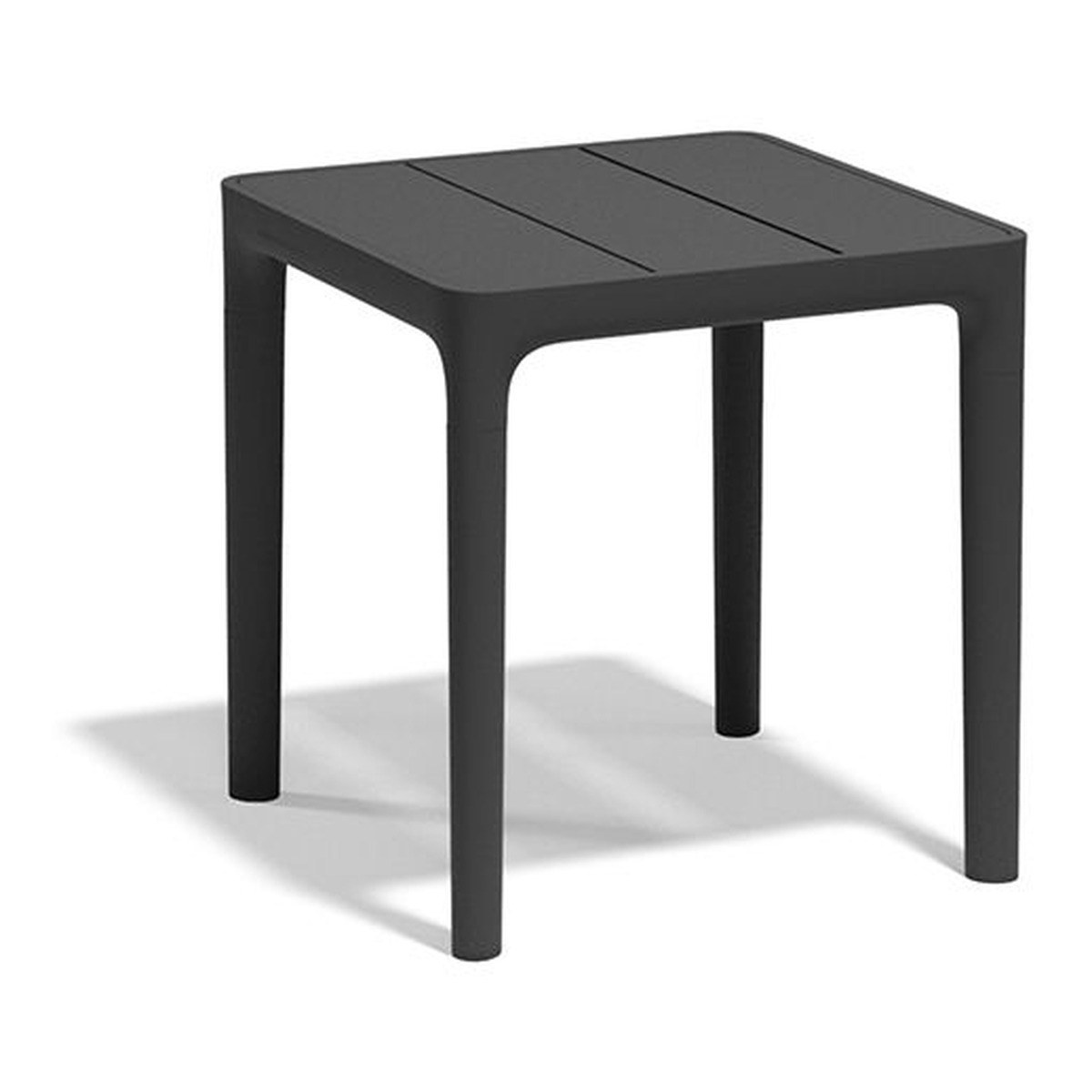 Table d'appoint de chaise longue Africa en polypropylène au design contemporain par Eugeni Quitllet x Vondom table d'appoint Africa Vondom coloris Noir, Sans tablette
