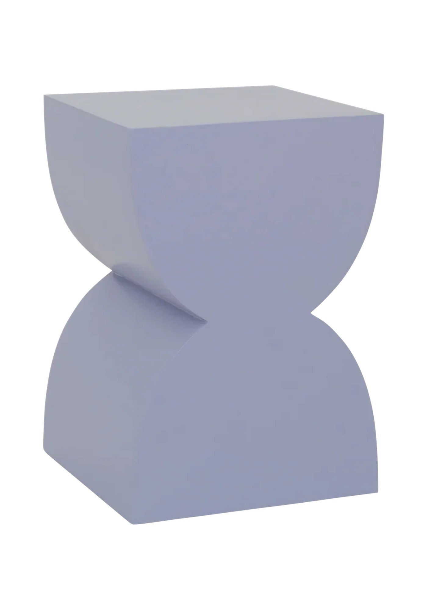 Table d'appoint Corvo par Urban Nature Culture, manguier, 2 coloris table d'appoint bois Corvo Urban Nature Culture, coloris lilas floraison d'orchidée sur fond blanc