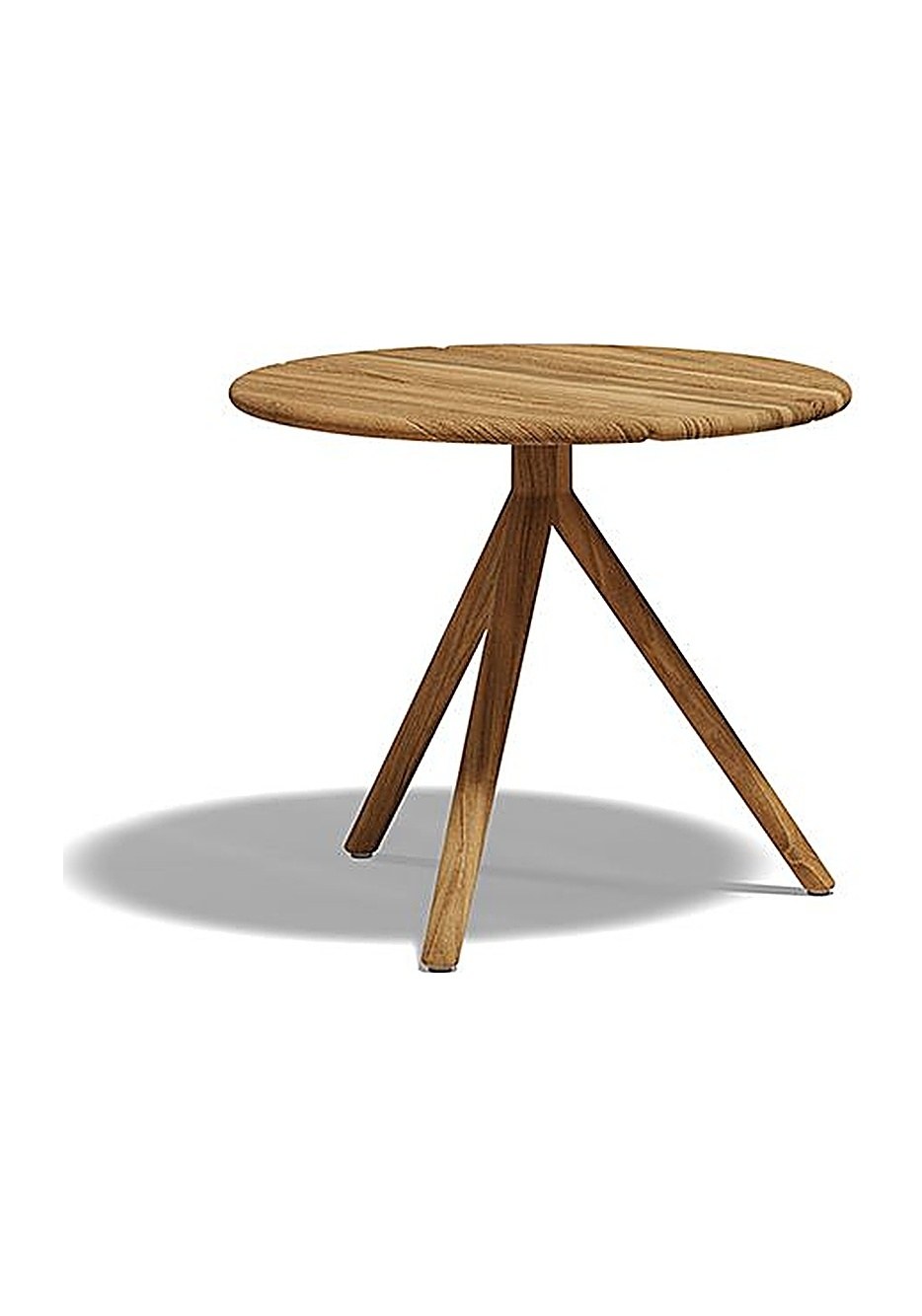 table d'appoint Fusta Vondom basse, hauteur 50 cm