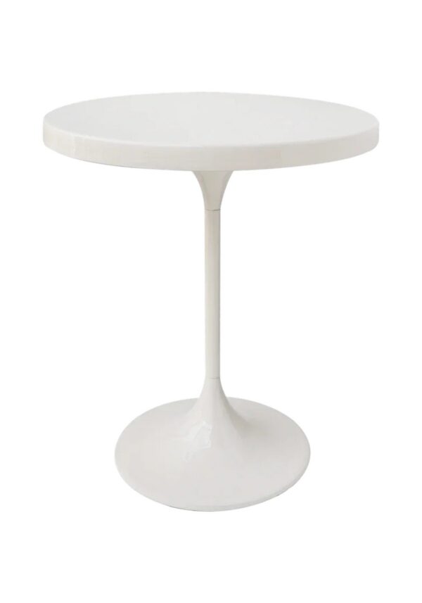 table d'appoint métal High Gloss Urban Nature Culture, rendu sur fond blanc
