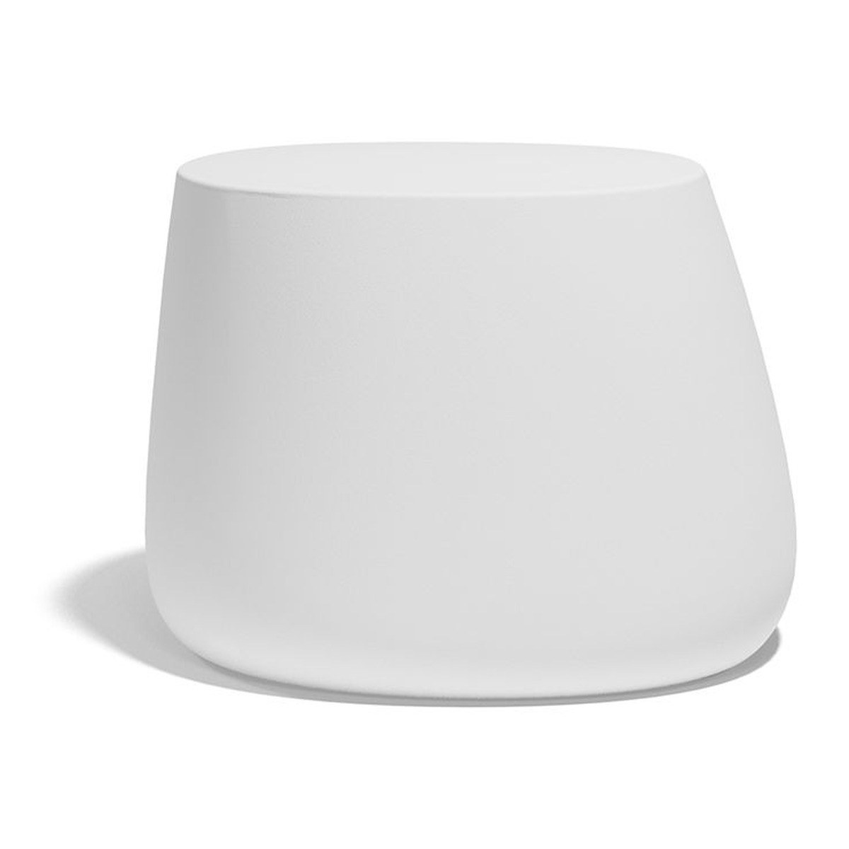 Table d'appoint Stone en polyéthylène au design contemporain par Stefano Giovannoni & Elisa Gargan x Vondom table d'appoint Stone Vondom coloris Blanc