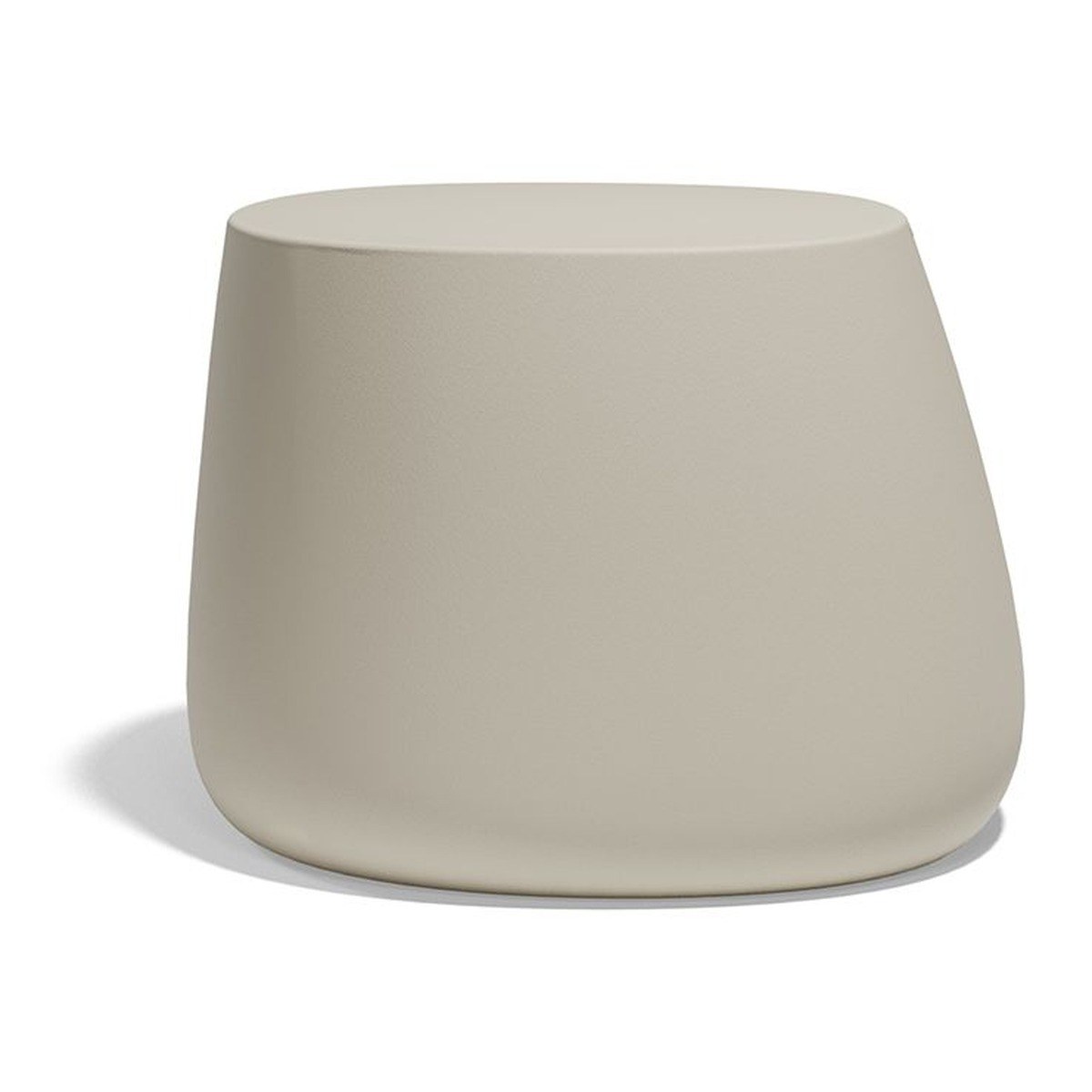 table d'appoint Stone Vondom coloris écru