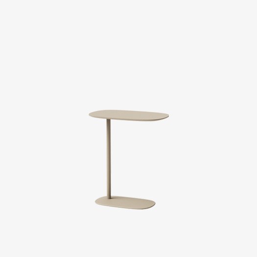 Table terrasse Floe Outdoor par Inclass, aluminium, tables d'appoint table terrasse Inclass Floe Outdoor en version table pour ordinateur en forme de C
