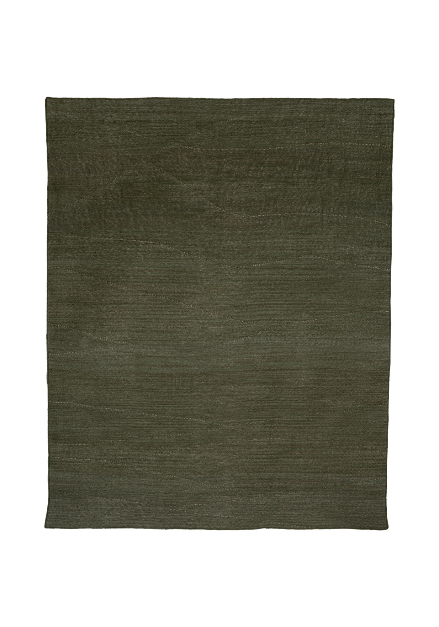 Tapis en laine tie-dye par Urban Nature Culture, vert, 200 x 300 cm tapis laine tie-dye Urban Nature Culture, rendu sur fond blanc