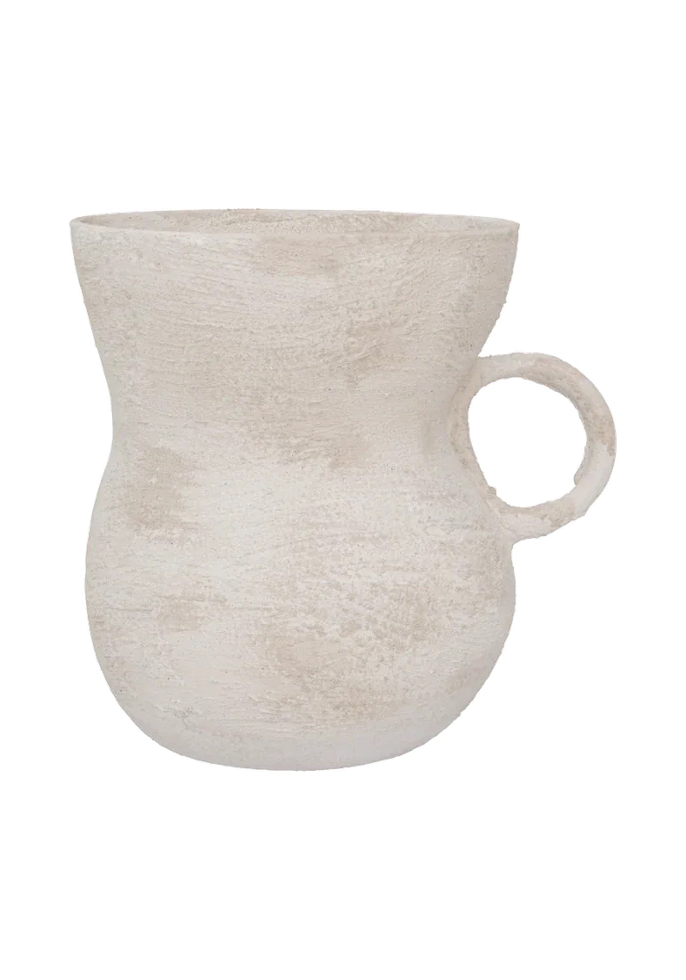 Vase Détendu par Urban Nature Culture, céramique blanc brouillard vase céramique Détendu Urban Nature Culture, rendu sur fond blanc