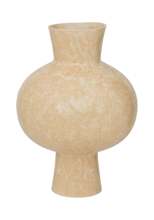 vase céramique Ren Urban Nature Culture, rendu sur fond blanc