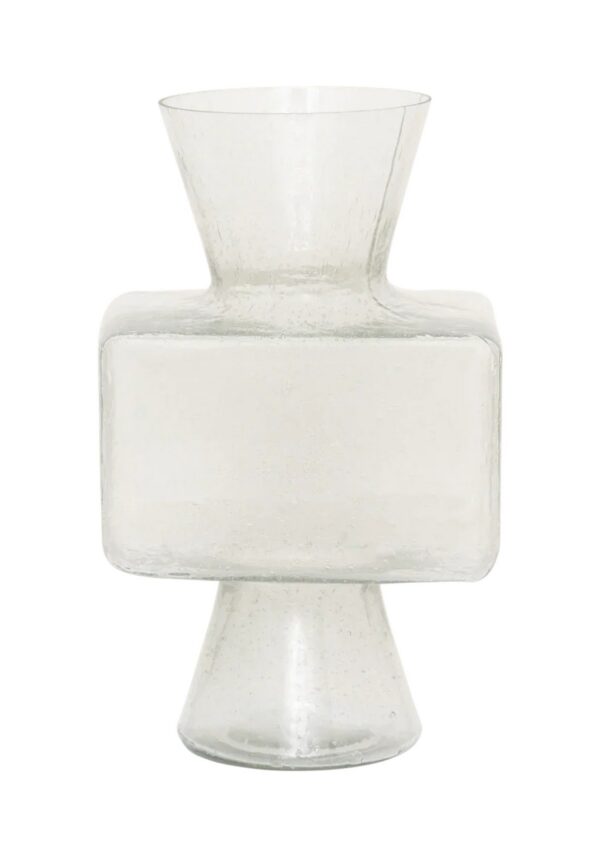 vase verre recyclé Cloe Urban Nature Culture, rendu sur fond blanc