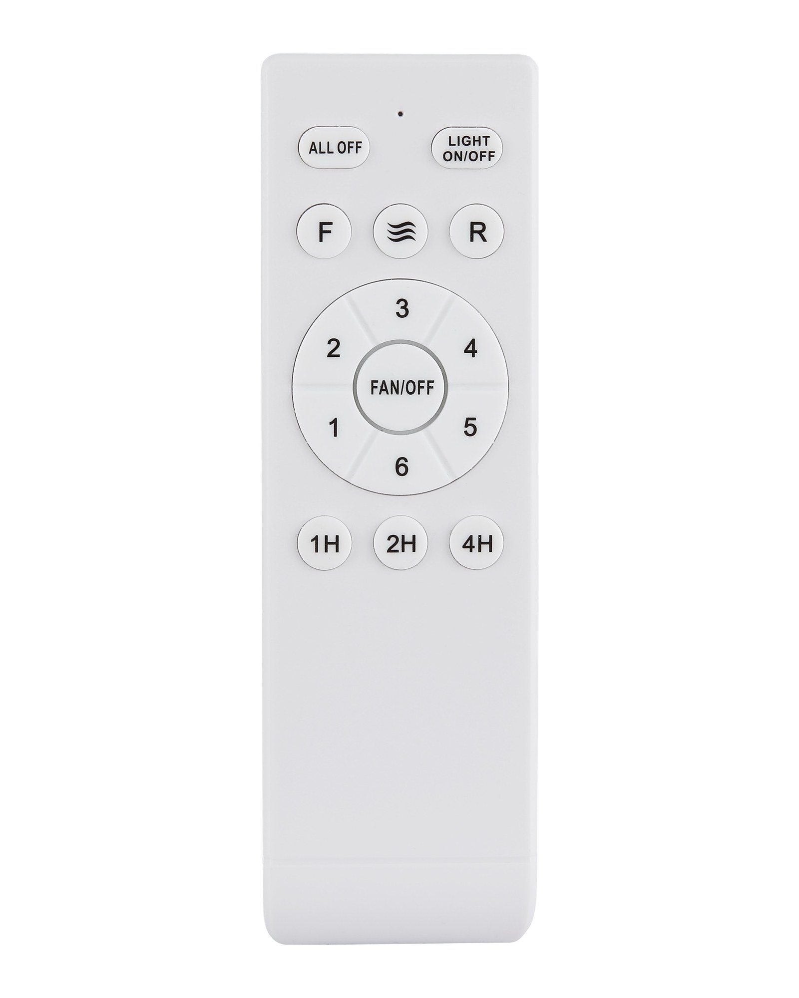 Ventilateur de plafond avec lumière LED et pales décor bois, Ø 107 cm ventilateur plafond 107 cm à trois pales décor bois foncé avec lumière LED, télécommande radio fournie