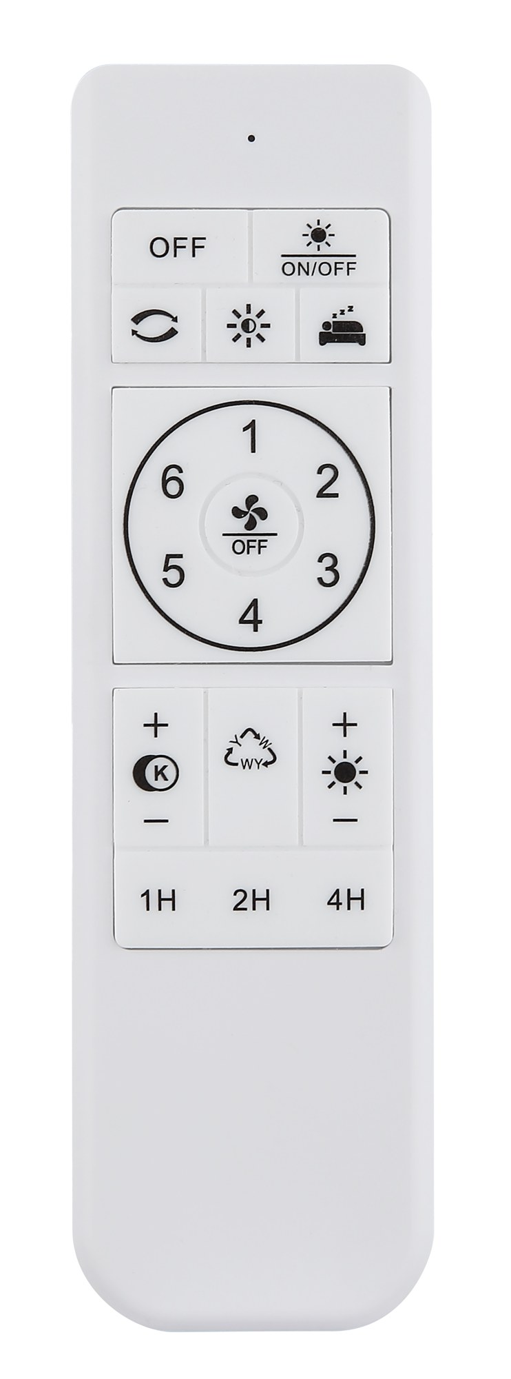 Ventilateur de plafond blanc 45 cm avec LED et télécommande radio ventilateur plafond blanc 45 cm avec sa télécommande radio