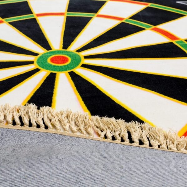 Tapis design Dartboard Ø200 cm en forme de cible pour fléchettes par le Studio Job X Seletti