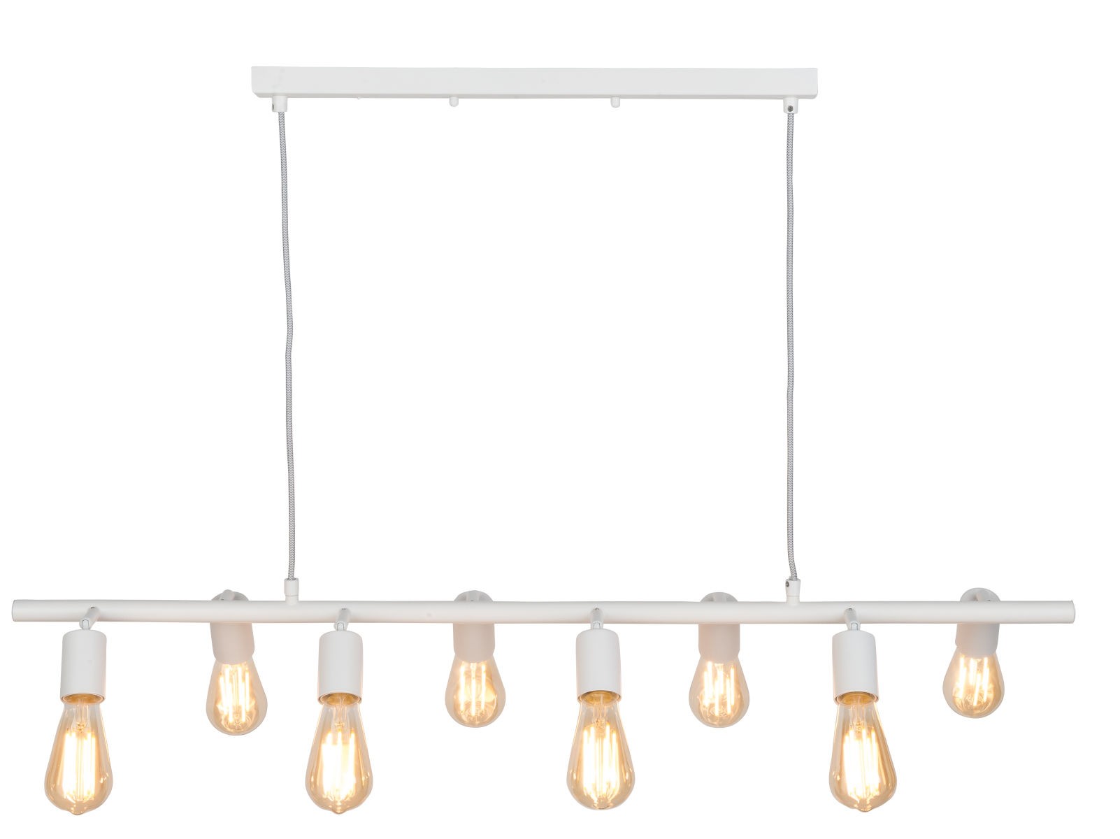 Suspension design Miami 8 lampes en métal au design industriel par It's About Romi Suspension design Miami 8 lampes en métal au design industriel par It's About Romi