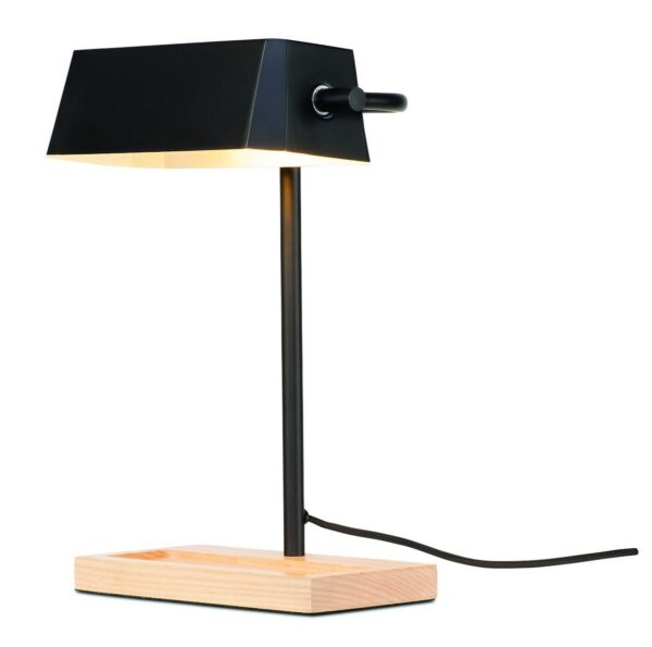 Lampe à poser Cambridge en bois au design industriel par It's About Romi