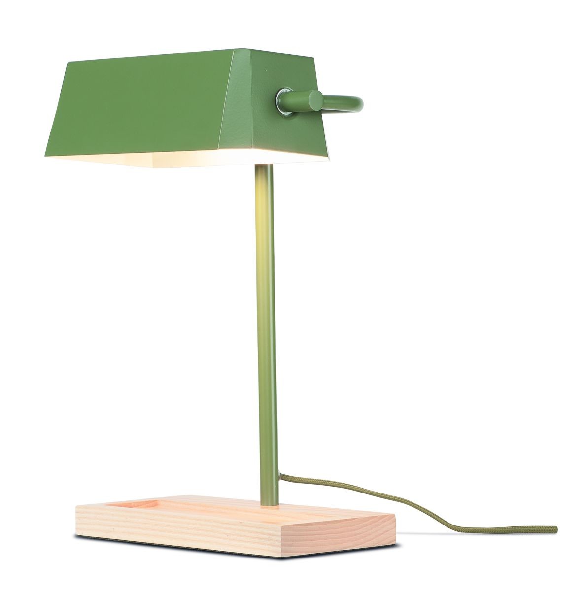Lampe à poser Cambridge en bois au design industriel par It's About Romi Lampe à poser Cambridge en bois au design industriel par It's About Romi