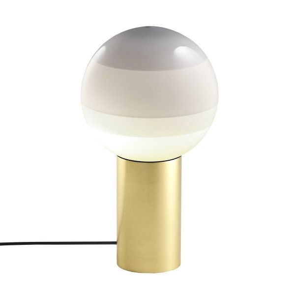 Lampe à poser Dipping Light Ø 12,5 cm LED en laiton par Jordi Canudas - Marset