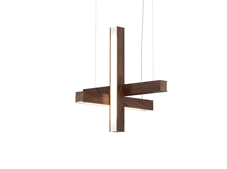 Suspension design Led40 Cross au design scandinave par Tunto
