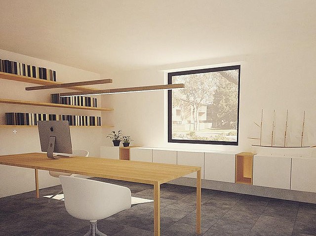 Suspension design Led40 100cm dimmable au design scandinave par Tunto