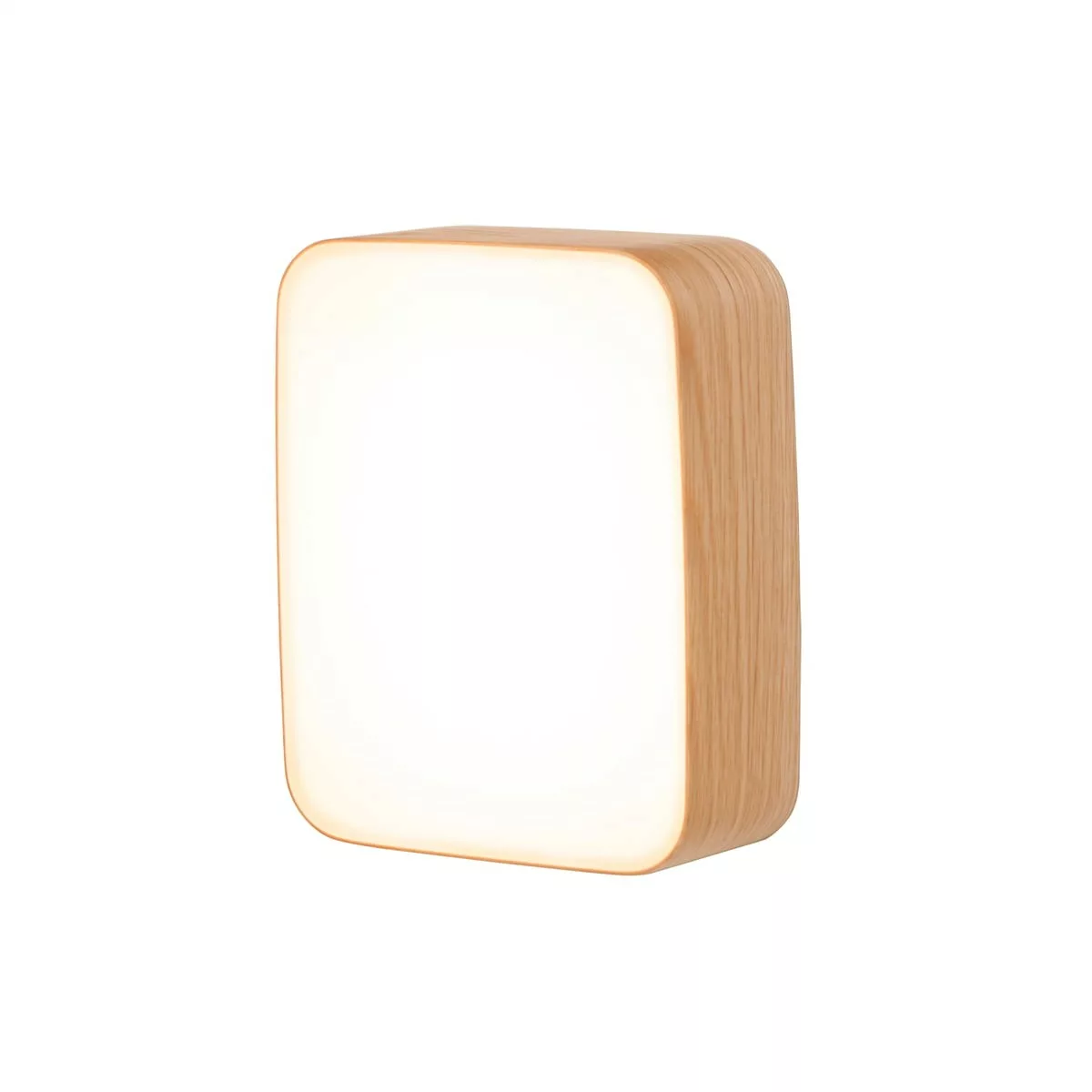 Applique murale en bois Led Cube au design scandinave et minimaliste par Tunto