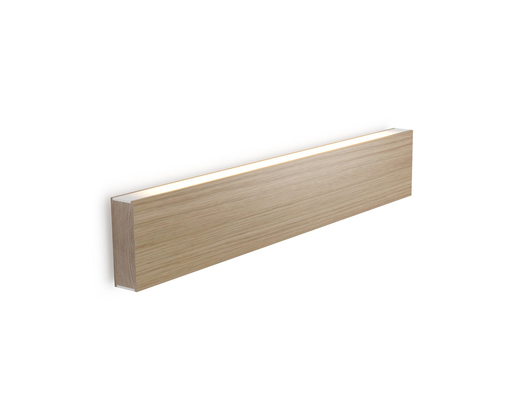 Applique murale Led120 70 cm en bois au design scandinave par Tunto