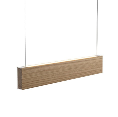 Suspension scandinave Led120 100 cm en bois au design scandinave par Tunto