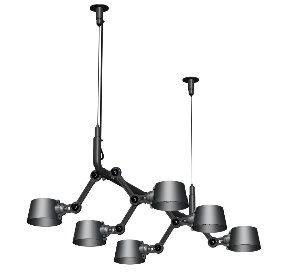 Suspension Bolt avec bras réglables au design industriel par Anton de Groof X Tonone Suspension Bolt avec bras réglables au design industriel par Anton de Groof X Tonone