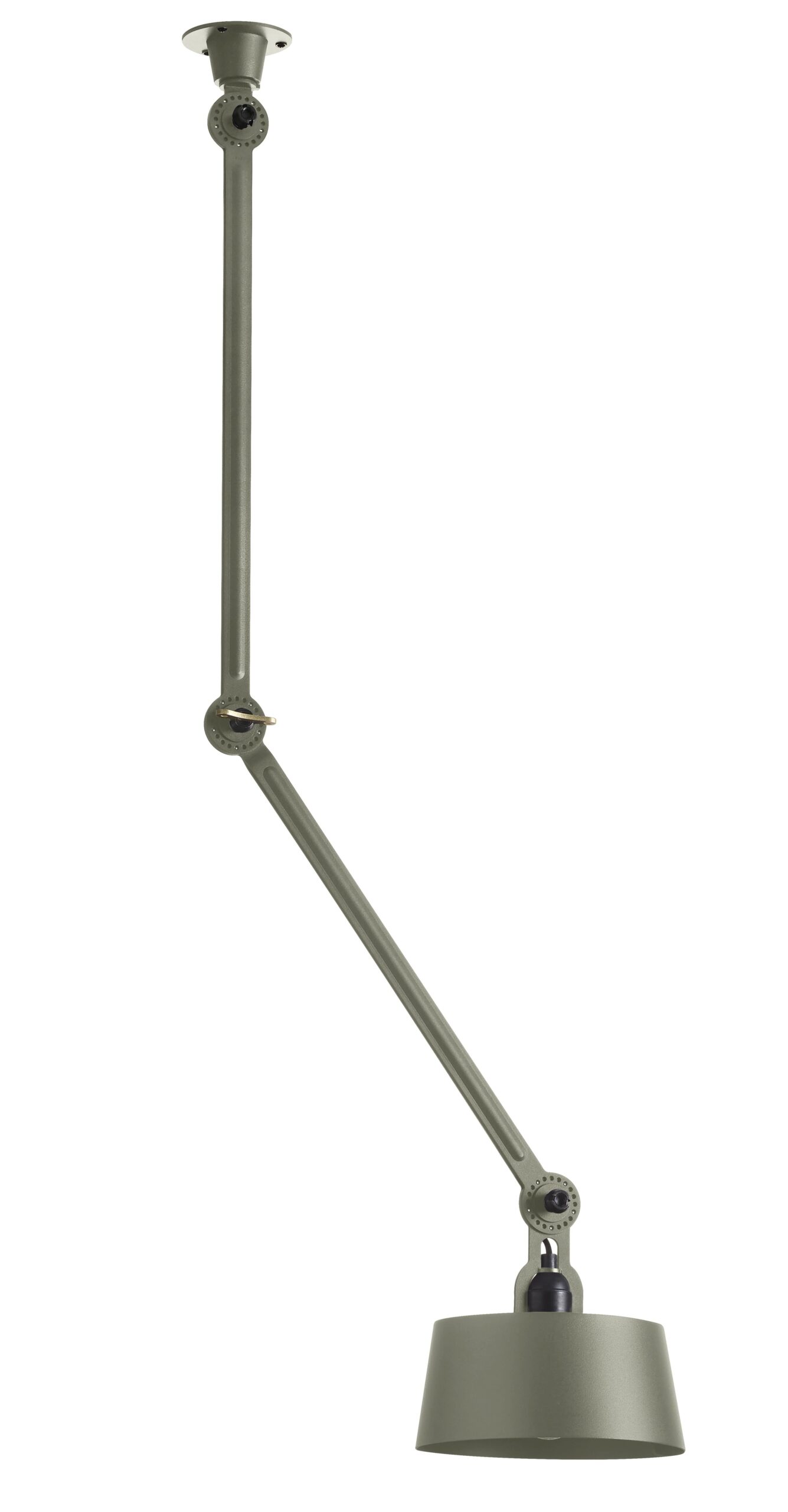 Plafonnier Bolt Centre avec 2 bras articulés au design industriel par Anton de Groof X Tonone Plafonnier Bolt Centre avec 2 bras articulés au design industriel par Anton de Groof X Tonone